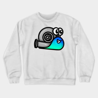 Turbo Snail V1 - Blueish Crewneck Sweatshirt